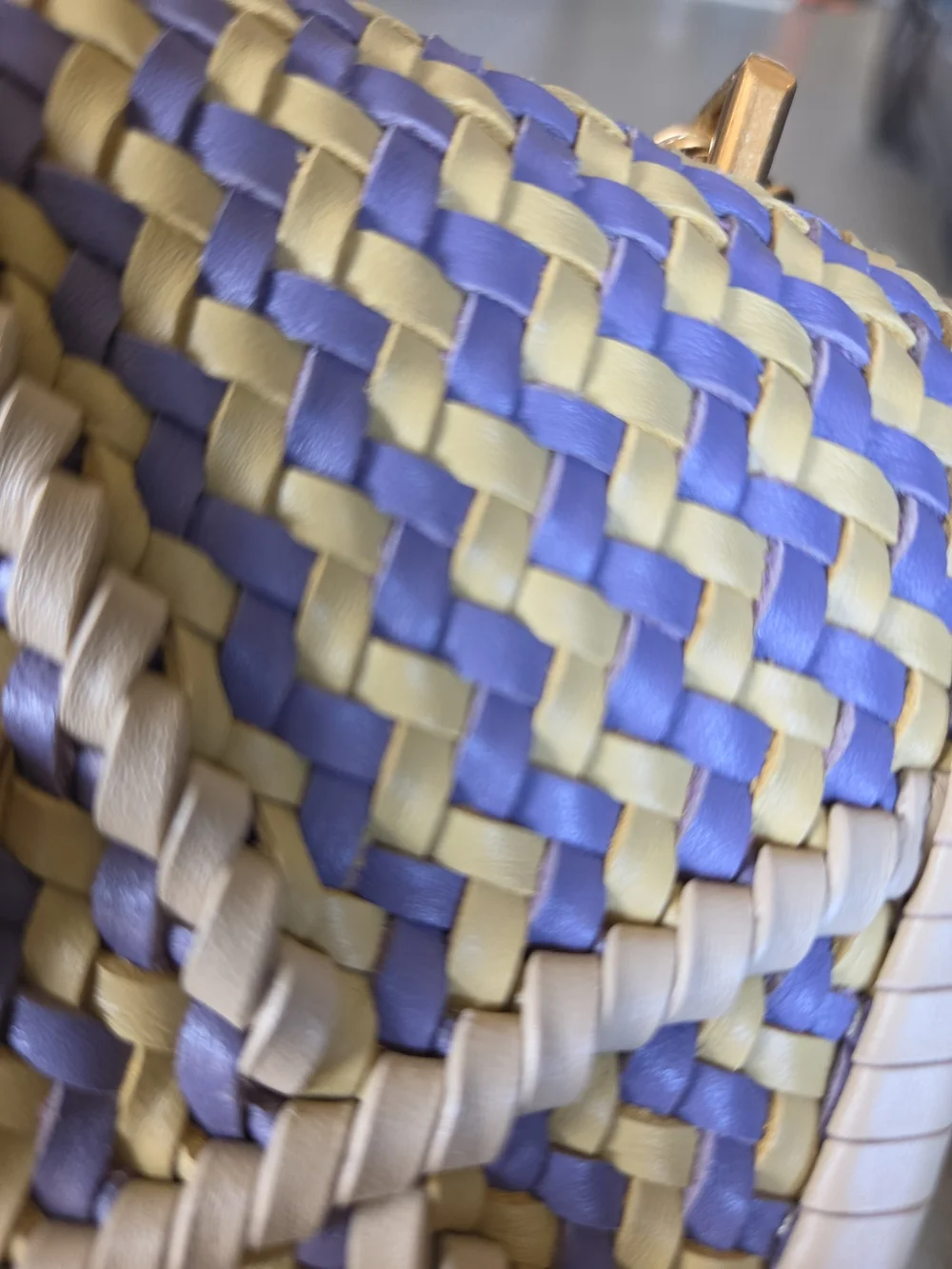 Tory Burch woven lavender